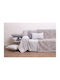 Viopros Ριχτάρι Διθέσιου Καναπέ Δύο 'Οψεων Chenille 180x240εκ. Εκρού