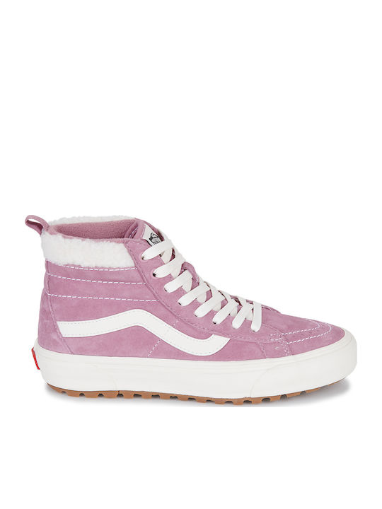 Vans Sk8-Hi MTE-1 Γυναικεία Μποτάκια Ροζ