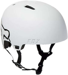 Fox Flight BMX Bicycle Helmet with MIPS Protection White
