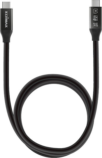 Edimax USB 4 Видео Кабел USB-C Мъжки - USB-C 240W Захранване PD Черен 1м UC4-010TB