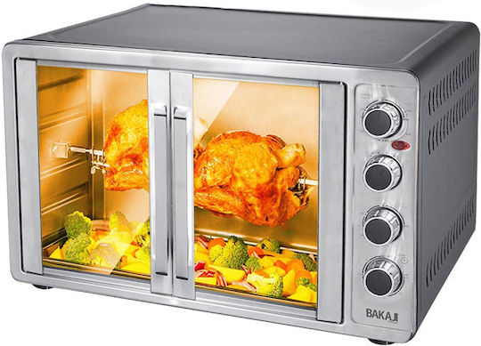 Bakaji Electric Oven 55lt No Burners Hot Air