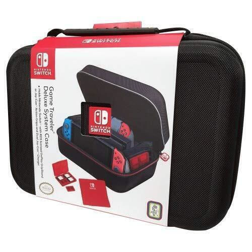 Bigben Interactive Deluxe Case NNS61 Fabric Switch Carrying Case Black