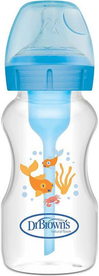 Dr. Brown's Plastic Baby Bottle Options Anti-Colic with Silicone Nipple for 0+, 0+ m, months 270ml