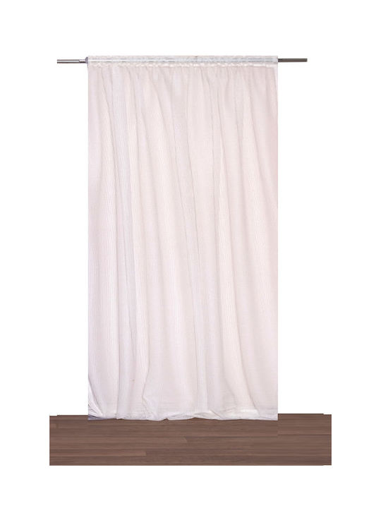 Viopros Curtain with Pencil Pleat 1630 Ecru 668886 140x270cm