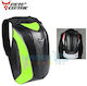 MotoCentric Rider Backpack Carbon Green 30lt