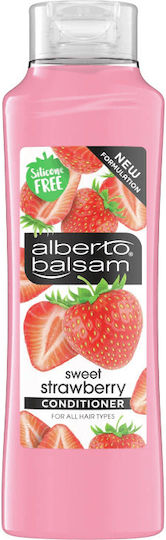 Alberto Balsam Sweet Strawberry Conditioner Ενυδάτωσης για Ξηρά Μαλλιά 350ml