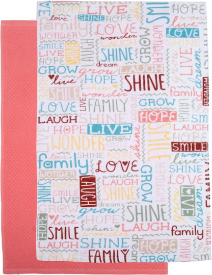 Viopros Tea Towel from 100% Cotton 40x60cm 2pcs