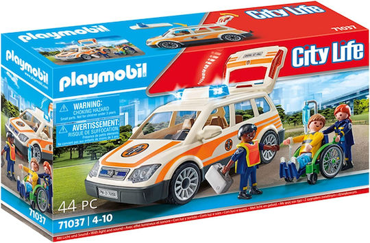 Playmobil Stadtleben Rettungsfahrzeug für 4-10 Jahre