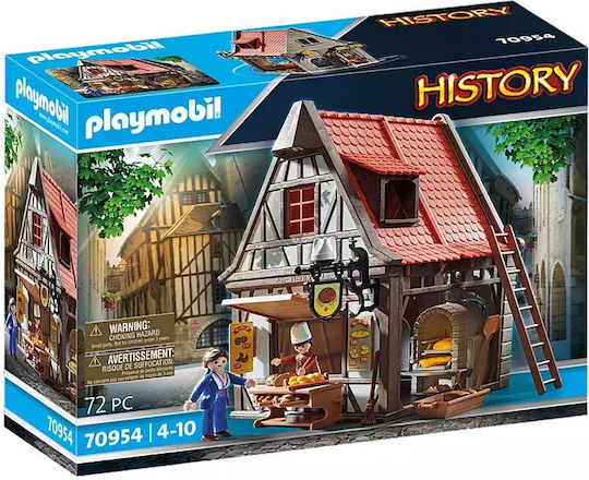 Playmobil Geschichte Mittelalterliche Bäckerei für 4-10 Jahre 70954