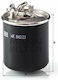 Mann Filter Kraftstofffilter für Autos für Mercedes-Benz A-Klasse W169 / B-Klasse W245 / Sprinter / Vito / Viano Mercedes-Benz Sprinter / Vito WK842/23X