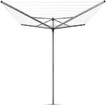 Brabantia Topspinner Rotary Dryer Metallic Folding Floor Clothes Drying Rack with Hanging Length 40m