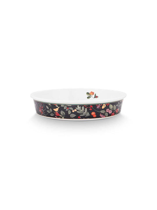 PiP Studio Rotund Vas de Gătit Rezistent la Căldură din Porțelan 25.5x25.5cm 1buc