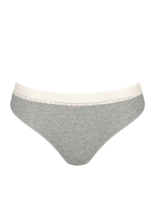 Sloggi Go Ribbed H Tai Βαμβακερά Damen Slip 2Pa...