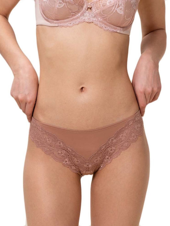 Triumph Lovely Micro Tai Γυναικείο Slip με Δαντ...