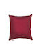 Viopros Christmas Decorative Pillow Square Red 45x45cm