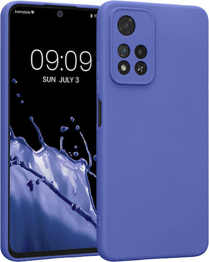 KWmobile Rubberized Задна корица Силикон Blue Violet (Redmi Note 11 Pro+ 5G)