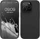 KWmobile Back Cover Σιλικόνης Μαύρο (iPhone 14 ...