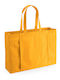 EarthAware Organic Yoga Tote Υφασμάτινη Γυναικεία Tote Τσάντα Κίτρινη