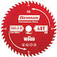 Benman Cutting Disc Wood Hole Diameter 210mm with 48 Teeth 1pcs