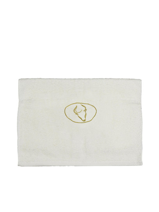 Viopros Facecloth Taurus 50x100cm Ecru Weight 480gr/m²