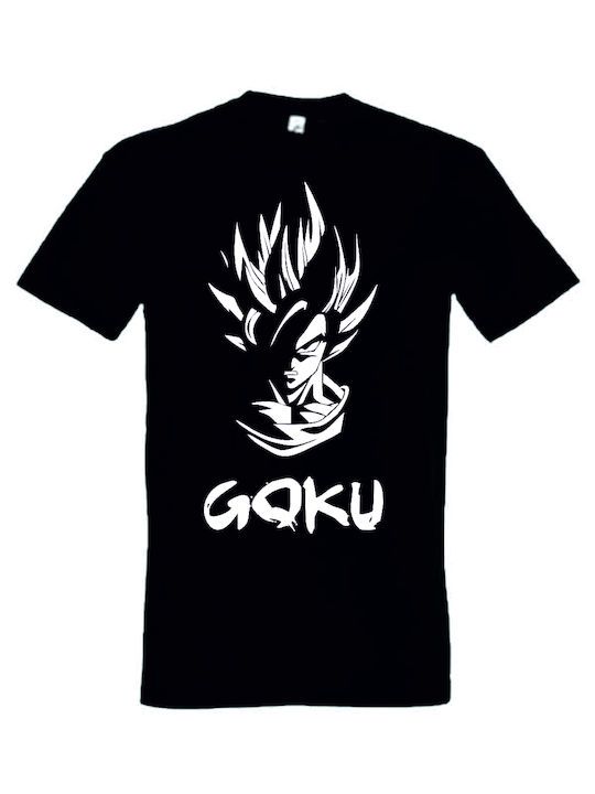 Frisky Z Goku Tricou Dragon Ball Negru