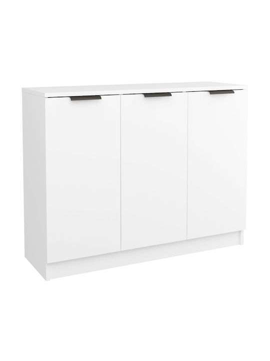 Wooden Buffet White L90.5xW30xH70cm