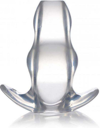 Master Series Clear View Hollow Anal Plug XLarge Transparent