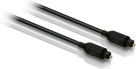 Philips Cablu audio optic TOS masculin - TOS masculin Negru 1.5m (SWA2302W/10)