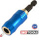 SKS Tools Adapter with Socket 1/4'' and Output Bit Holder 60mm