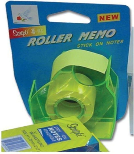 Next Notizzettel im Würfel Grün Rolle 5m.