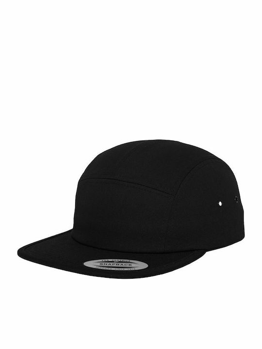 Yupoong Snapback Cap Black