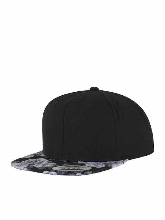 6089R Ανδρικό Jockey με Ίσιο Γείσο Black/Grey