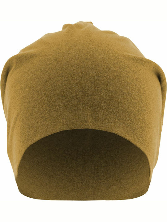 Ανδρικός Beanie Σκούφος σε Κίτρινο χρώμα