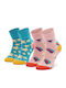 Happy Socks Kids' Socks Knee-High Shooting Star Multicolored 2 Pairs