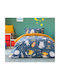 Kocoon Kinderdecke Einzel Space Adventure Blau 31126 170x250cm