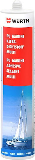 Wurth Marine Σφραγιστική Σιλικόνη Γκρι 310ml