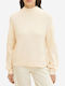 Tom Tailor Damen Langarm Pullover Beige