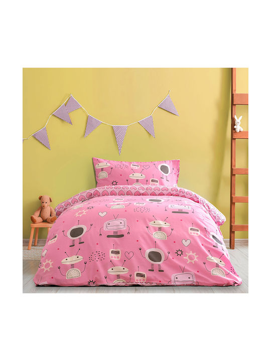 Kocoon Robo Love Set Kids Duvet Cover Single wi...