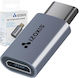 Izoxis Izoxis Конвертор USB-C мъжки към micro USB женски Сребрист 1бр