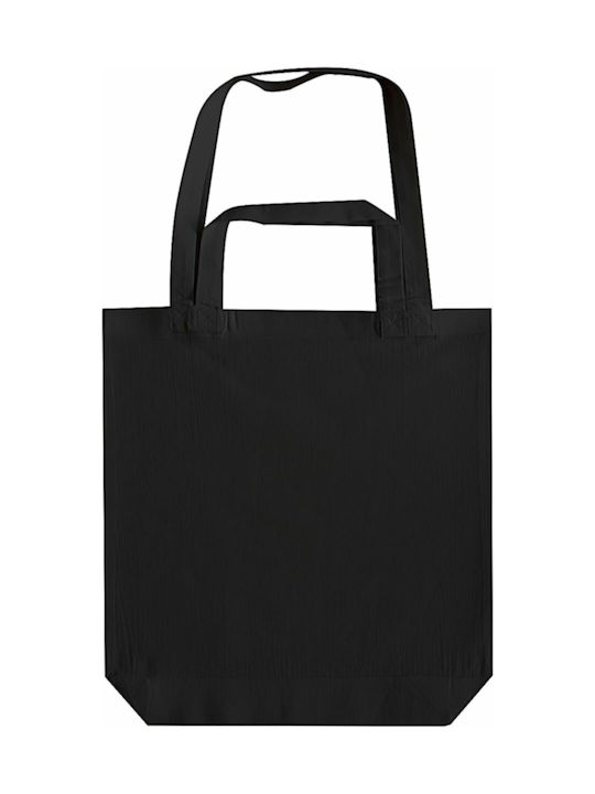 Jassz 384210-LH Cotton Shopping Bag Black