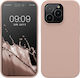 KWmobile Back Cover Σιλικόνης Dusty Pink (iPhon...