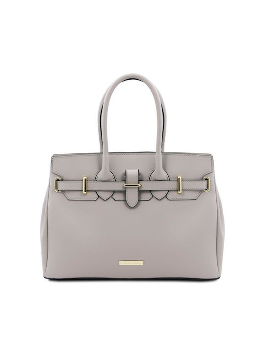 Tuscany Leather Piele Geantă pentru femei Mână Gri