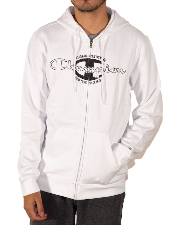 White Hoodie Sweatshirt