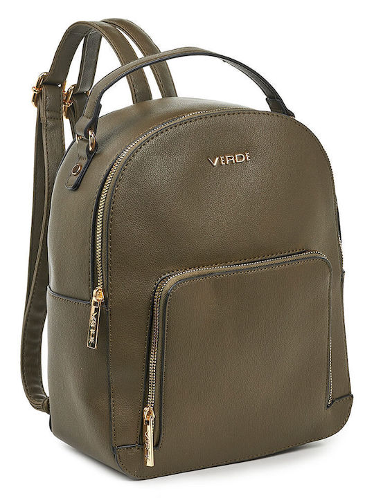 Verde Damen Tasche Rucksack Grün