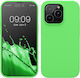 KWmobile Back Cover Σιλικόνης Lime Green (iPhon...
