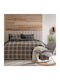 Kocoon Bettwäsche-Set Einzel 160x270cm. Olivia Beige 3Stück