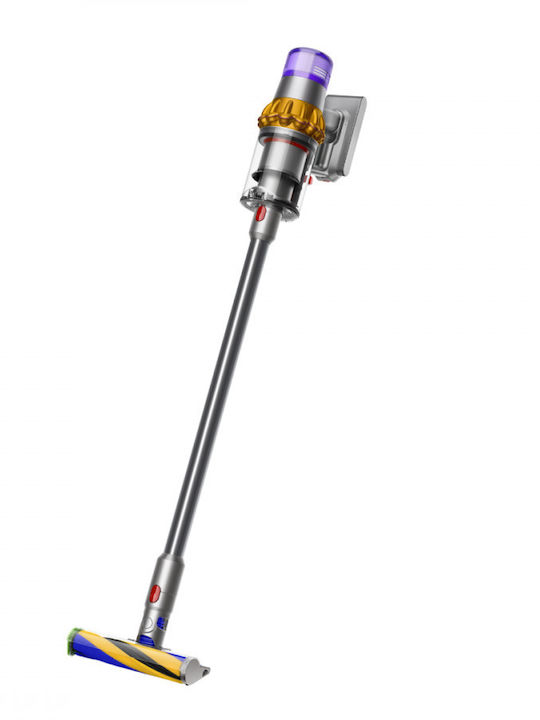 Dyson V15 Detect Absolute Επαναφορτιζόμενη Σκούπα Stick & Χειρός 25.2V Yellow/Iron/Nickel