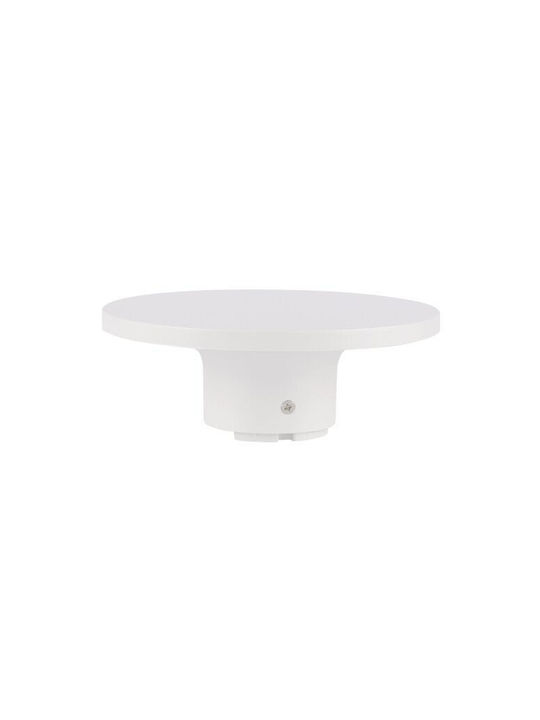 Optonica Wall-Mounted Outdoor Ceiling Light LED IP65 12W with Warm White Light 16x6εκ.