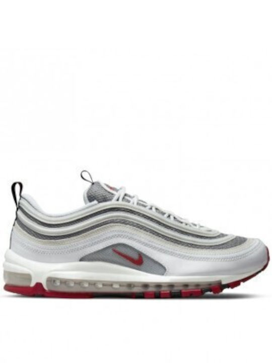 Air Max 97 Herren Sneakers White / Particle Grey / Photon Dust / Varsity Red