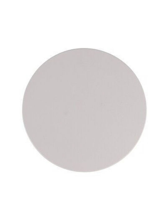 Optonica Επιτοίχια Εξωτερική Πλαφονιέρα LED IP65 12W με Θερμό Λευκό Φως 15x4.6εκ.